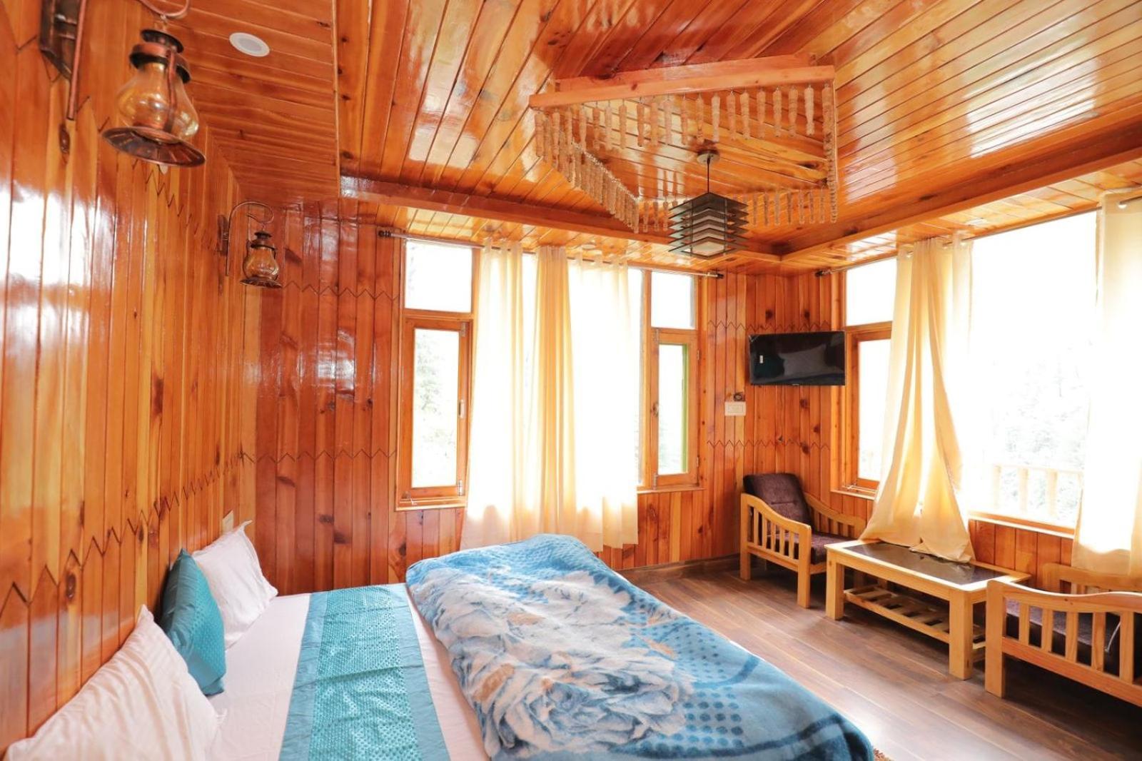 Shangri-La Rooms & Restaurant Kasol Eksteriør billede